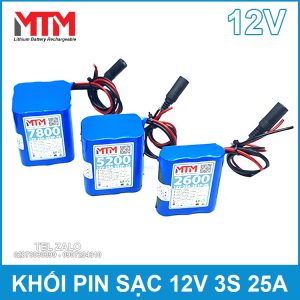 Gia Khoi Pin 12V 3S 2600mah 25A