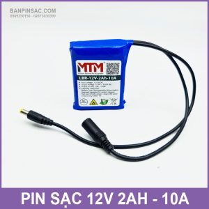 Pin 12v 10a 2000mah Cao Cap