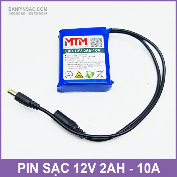 Pin Chat Luong 12v Gia Re 2000mah