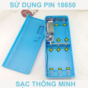 Box sạc pin dự phòng 5 cell 25