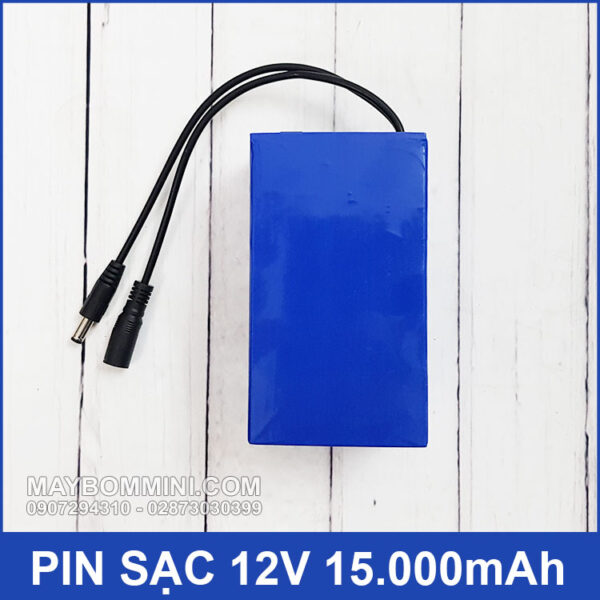 Pin sạc 12V 15Ah MAXPOWER 5