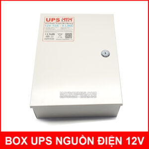 Box UPS nguồn điện dự phòng 12V 10A 9CH 15