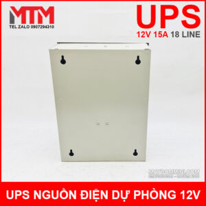 Box UPS nguồn điện dự phòng 12V 15A 18CH 13