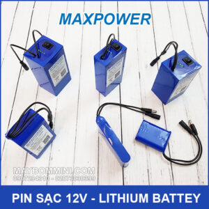 Pin sạc 12V 15Ah MAXPOWER 13