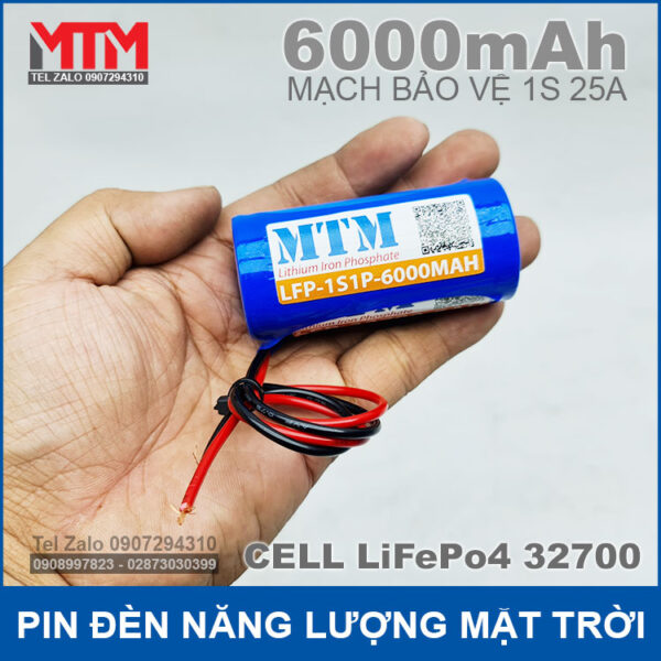 Pin đèn năng lượng mặt trời 3.2V 6Ah MTM 5