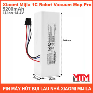 Pin robot hút bụi lau nhà Xiaomi Mijia 1C STYTJ01ZHM - 14.4V 5200mAh 14