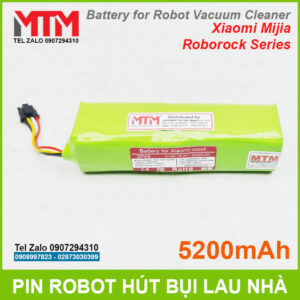 Pin robot hút bụi lau nhà Xiaomi Mijia Roborock Series - 14.4V 5200mAh 13