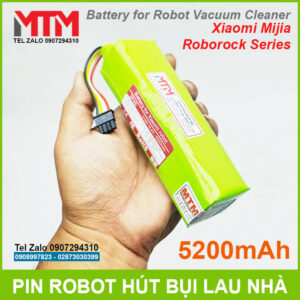 Pin robot hút bụi lau nhà Xiaomi Mijia Roborock Series - 14.4V 5200mAh 16