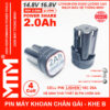 Pin 16.8V 2000mAh 4 cell thiết bị cầm tay - chuẩn khe pin loại B 1