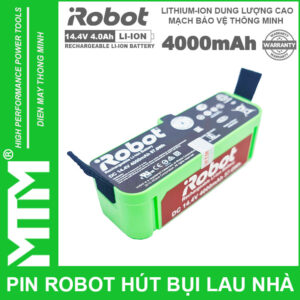 Pin robot hút bụi iRobot Roomba Seri - 14.4V 4000mAh new 12