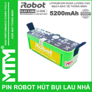 Pin robot hút bụi iRobot Roomba Seri - 14.4V 5200mAh new 16