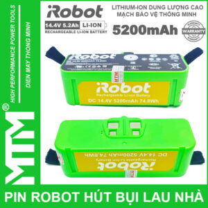 Pin robot hút bụi iRobot Roomba Seri - 14.4V 5200mAh new 19