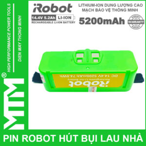 Pin robot hút bụi iRobot Roomba Seri - 14.4V 5200mAh new 15