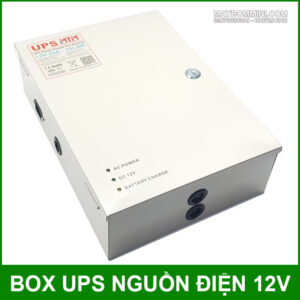 Box UPS nguồn điện dự phòng 12V 20A 18CH 13