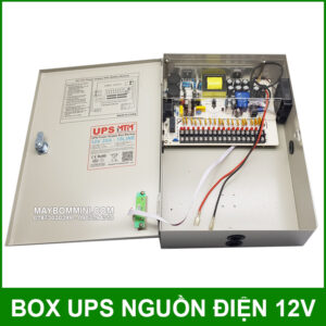 Box UPS nguồn điện dự phòng 12V 20A 18CH 11