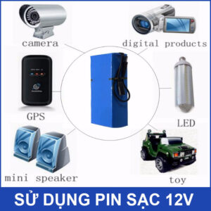 Pin sạc 12V 18000mAh kèm sạc pin 19