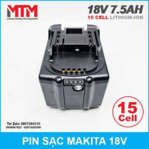 Pin Makita 18V 7.5Ah 15 cell 15