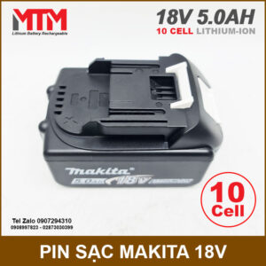 Pin Makita 18V 5.0Ah 10 cell 20