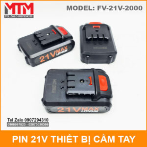 Pin 21V 2000mah 5 cell thiết bị cầm tay 17