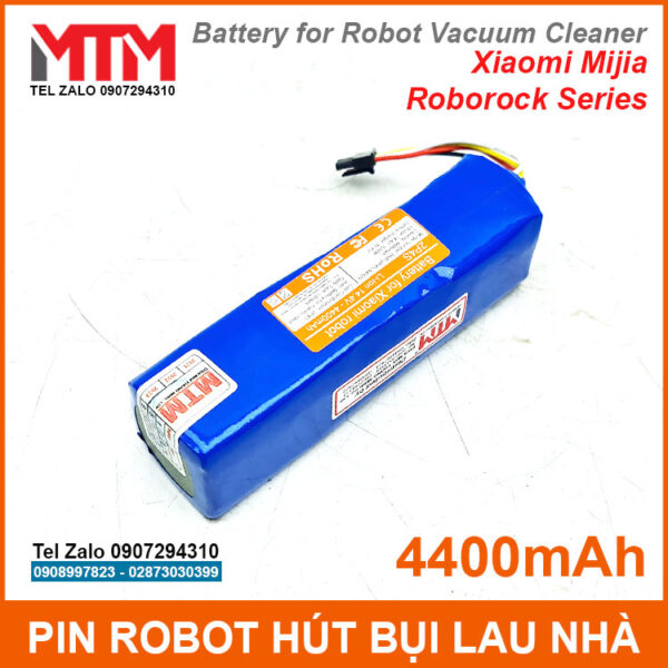 Pin robot hút bụi lau nhà Xiaomi Mijia Roborock Series - 14.4V 4400mAh 4