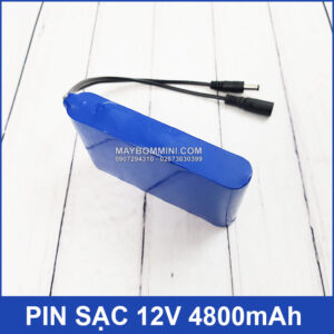 Pin sạc 12V 4800mAh MAXPOWER kèm sạc pin 11