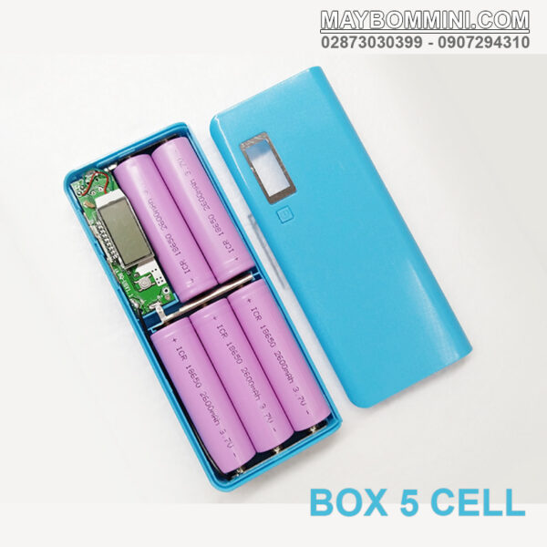 Box sạc pin dự phòng 5 cell 11