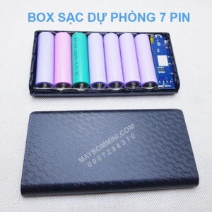 Box sạc pin dự phòng 7 cell 10