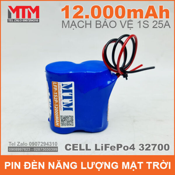 Pin đèn năng lượng mặt trời 3.2V 12Ah MTM 4