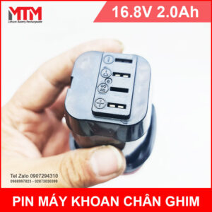 Pin máy khoan chân ghim 16.8V 2Ah 22