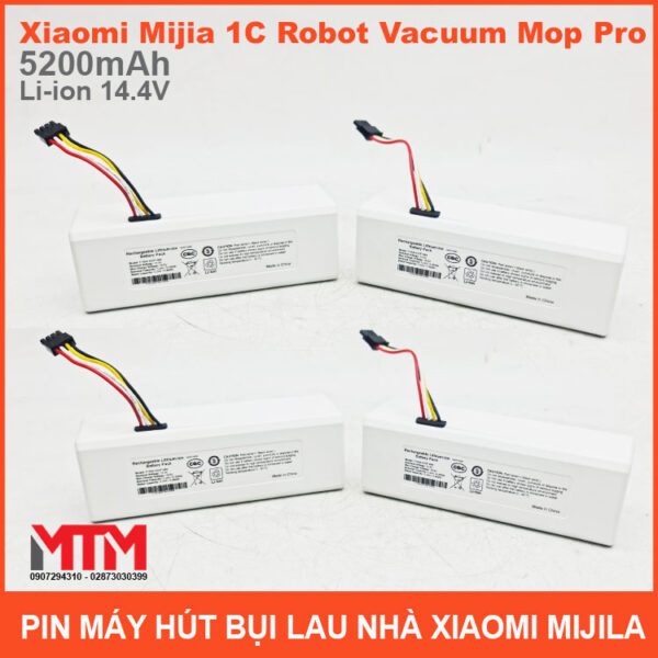 Pin robot hút bụi lau nhà Xiaomi Mijia 1C STYTJ01ZHM - 14.4V 5200mAh 4