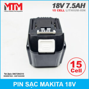 Pin Makita 18V 7.5Ah 15 cell 14