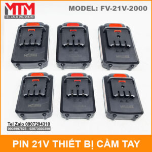 Pin 21V 2000mah 5 cell thiết bị cầm tay 16