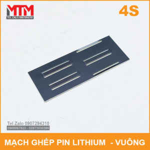 Mạch ghép cell pin lithium ion 3.7V 2200mAh - vuông 19