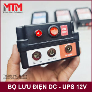 Bộ lưu điện cho camera wifi modem đèn DC 12V 15600mAh MTM 15