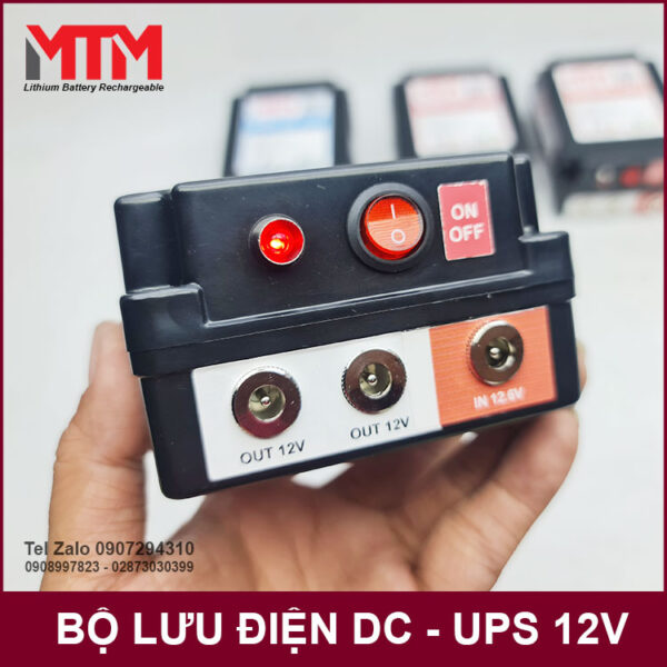 Bộ lưu điện cho camera wifi modem đèn DC 12V 15600mAh MTM 5