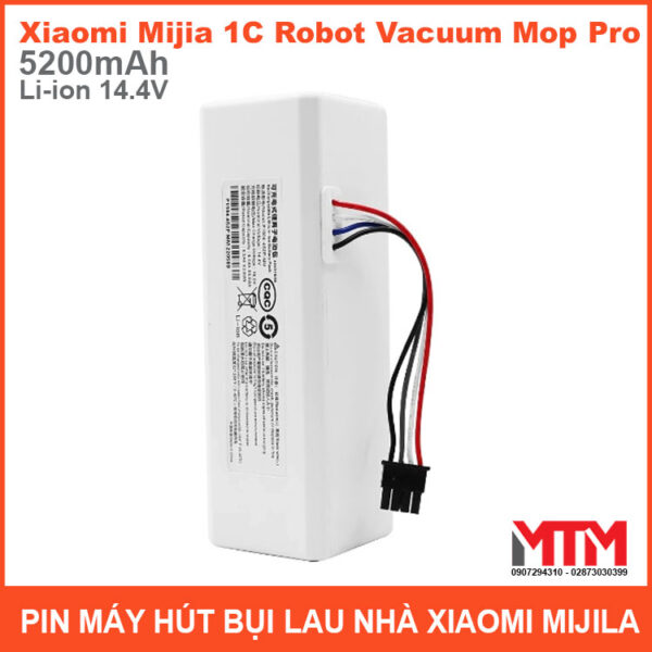 Pin robot hút bụi lau nhà Xiaomi Mijia 1C STYTJ01ZHM - 14.4V 5200mAh 8