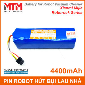 Pin robot hút bụi lau nhà Xiaomi Mijia Roborock Series - 14.4V 4400mAh 13