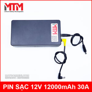 Box pin sạc lithium 12V 12000mAh 30A MTM 14