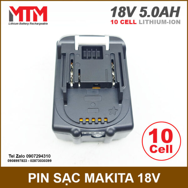 Pin Makita 18V 5.0Ah 10 cell 10