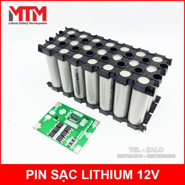 Bình ắc quy pin lithium 12V 19600mah 40A MTM 7