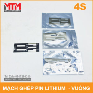 Mạch ghép cell pin lithium ion 3.7V 2200mAh - vuông 18