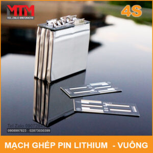 Mạch ghép cell pin lithium ion 3.7V 2200mAh - vuông 14