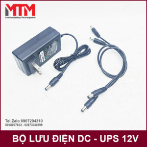 Bộ lưu điện cho camera wifi modem đèn DC 12V 15600mAh MTM 17