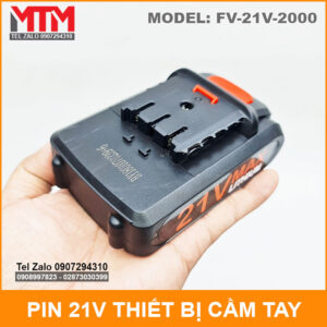 Pin 21V 2000mah 5 cell thiết bị cầm tay 12