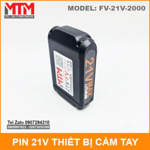 Pin 21V 2000mah 5 cell thiết bị cầm tay 13