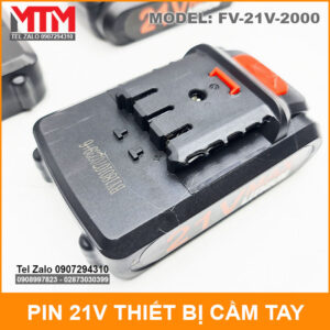 Pin 21V 2000mah 5 cell thiết bị cầm tay 18