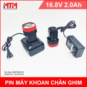 Pin máy khoan chân ghim 16.8V 2Ah 26