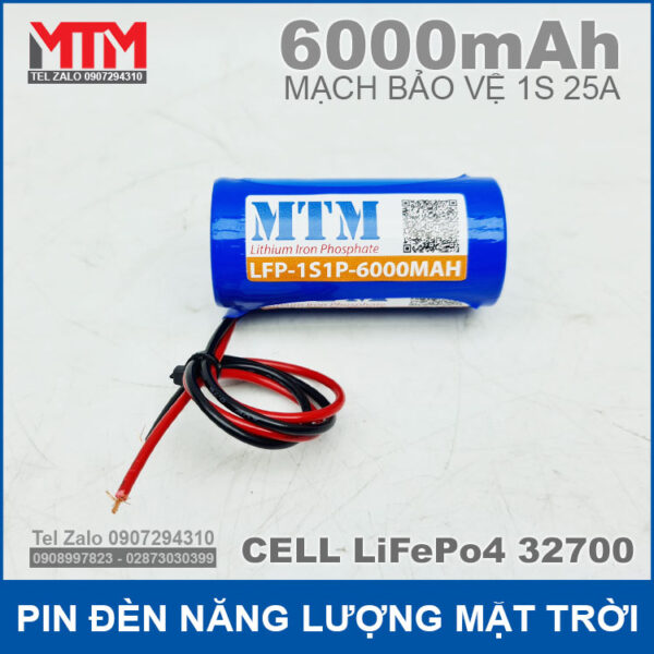 Pin đèn năng lượng mặt trời 3.2V 6Ah MTM 6