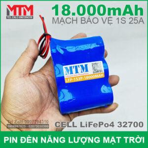 Pin đèn năng lượng mặt trời 3.2V 18Ah MTM 13