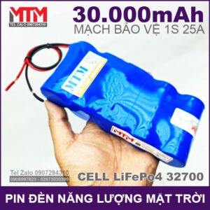 Pin đèn năng lượng mặt trời 3.2V 30Ah MTM 16